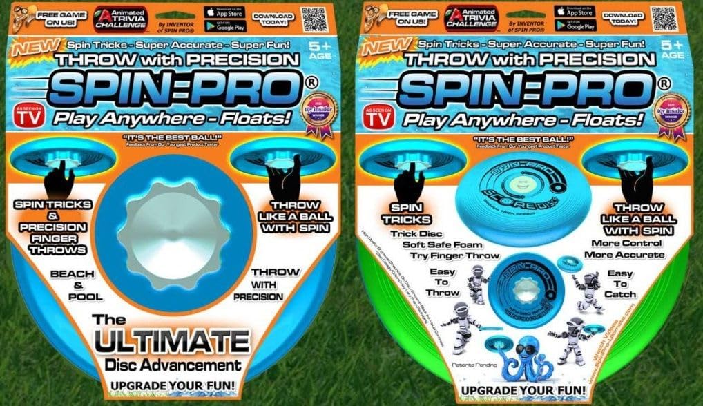 Score Discs Spin Pro Recreational Ultimate Catch Disc