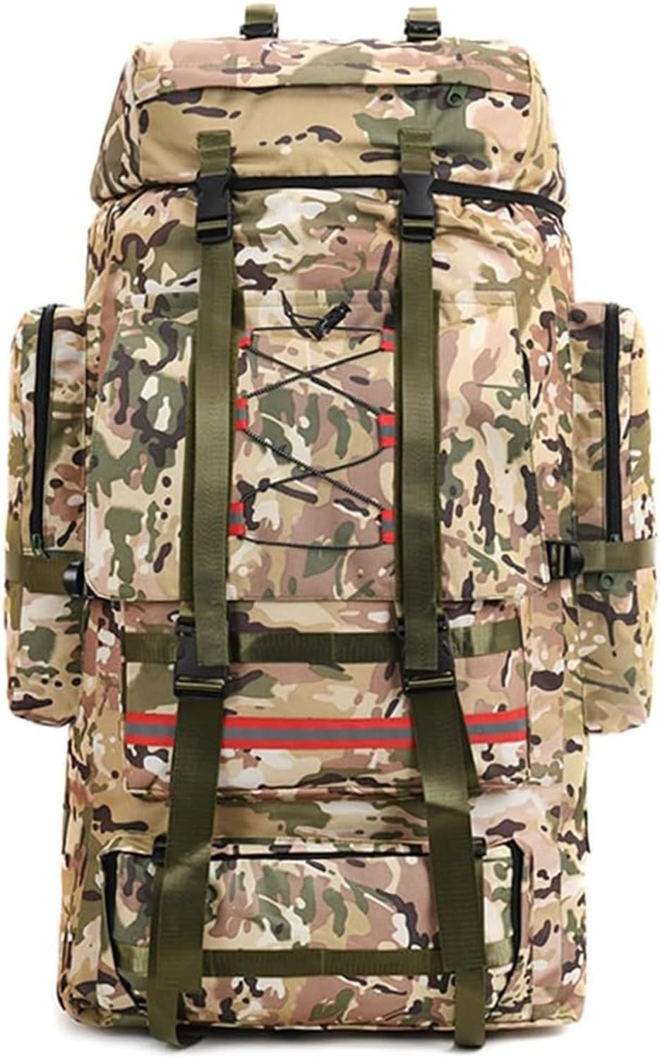 130L Wasserdichter Leichter Camping-Rucksack Militär Rucksack Taktischer Rucksack Wanderrucksack Backpacker Rucksack Outdoor Regendichter Reiserucksack Für Männer Frauen Großer Rucksack