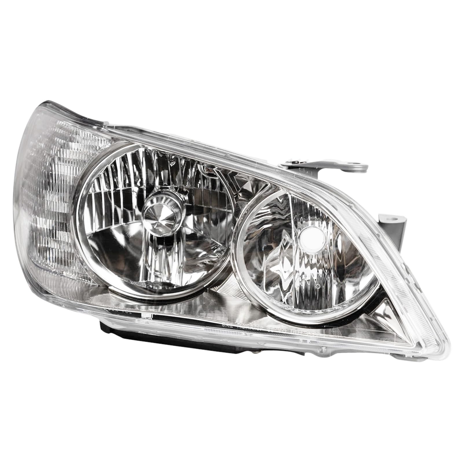 TRQ Passenger Side Headlight Assembly HID Compatible with 2001-2005 Lexus IS300 With High-Intensity Discharge lights LX2503121