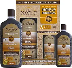 Kit Tio Nacho Anti Grisalho Shampoo 415ml + Cond 200ml