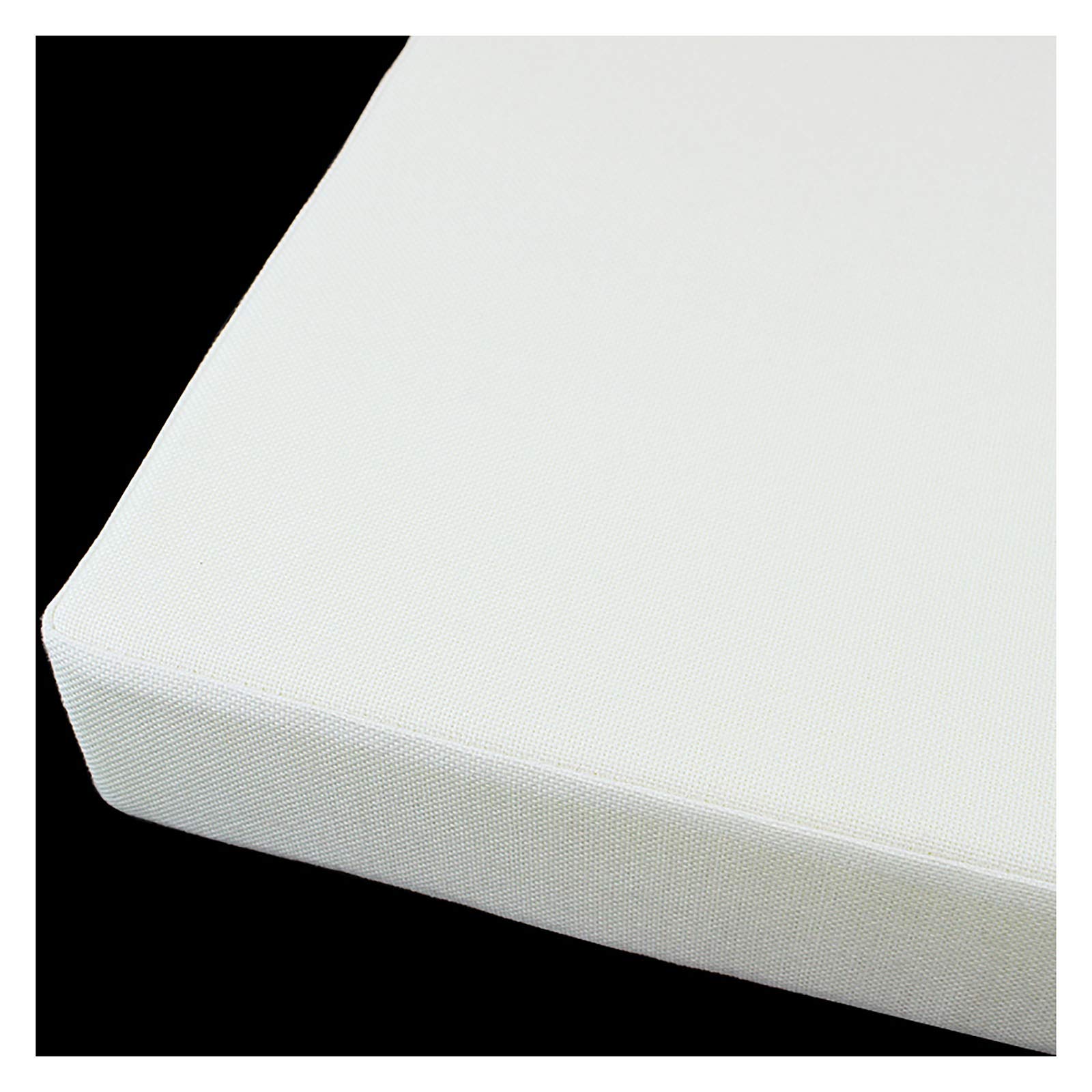 Coussin de canapé 200x40 cm matelas de banc extérieur intérieur lin crème