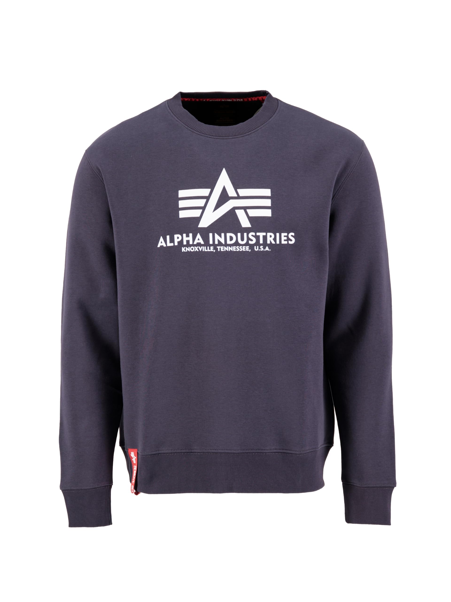 Alpha Industries Basic Sweater Sweatshirt für Herren Iron Grey