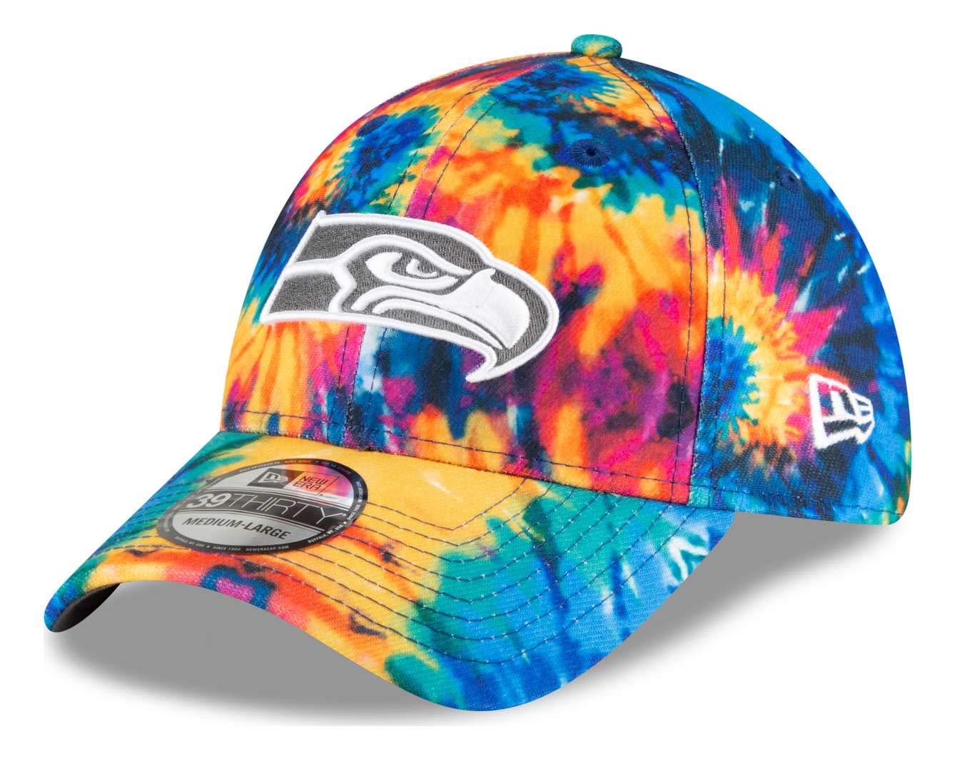 New Era 39Thirty Cap - Crucial Catch Seattle Seahawks - M/L