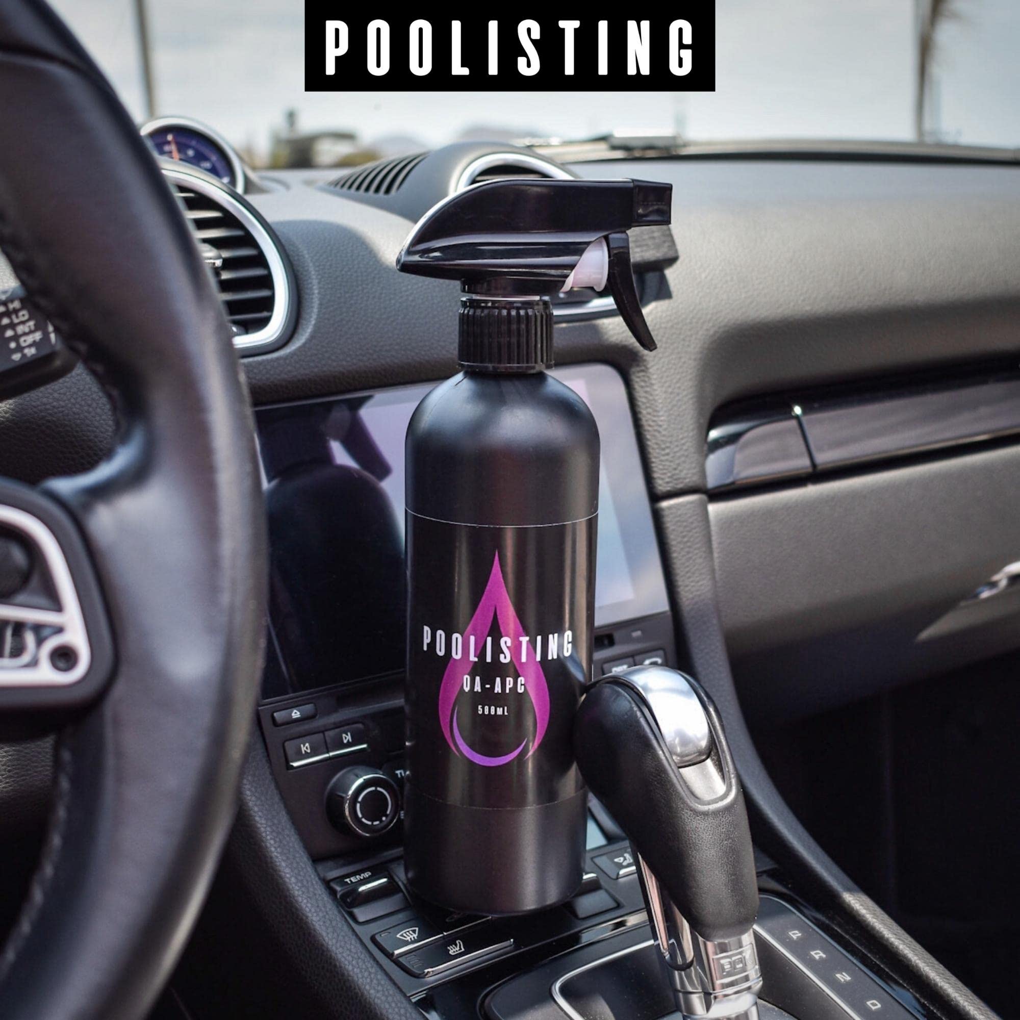 Detergente Per Cruscotto Auto 5L - Lucida, Protegge Dalla Polvere, Rimuove Sporco, Profumo Gradevole, Per Interni