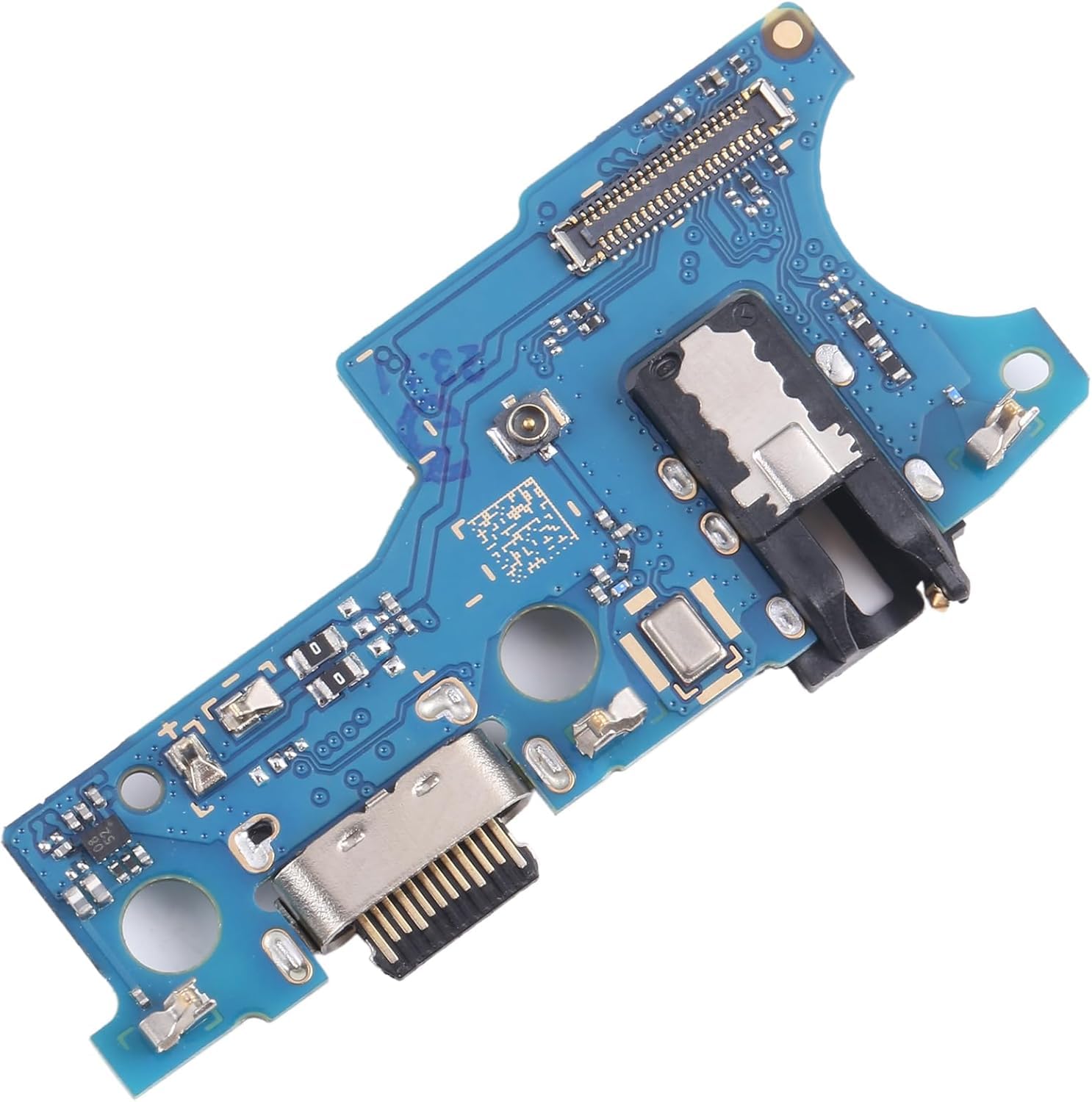 Ricambio Compatibile con Samsung Galaxy A14 4G SM-A145P SM-A145R CIRCUITO MODULO PCB SCHEDA PORTA USB TYPE C CONNETTORE jack DI CARICA RICARICA + MICROFONO CHIAMATE DC BOARD SYNC DATI +IN JACK CUFFIE