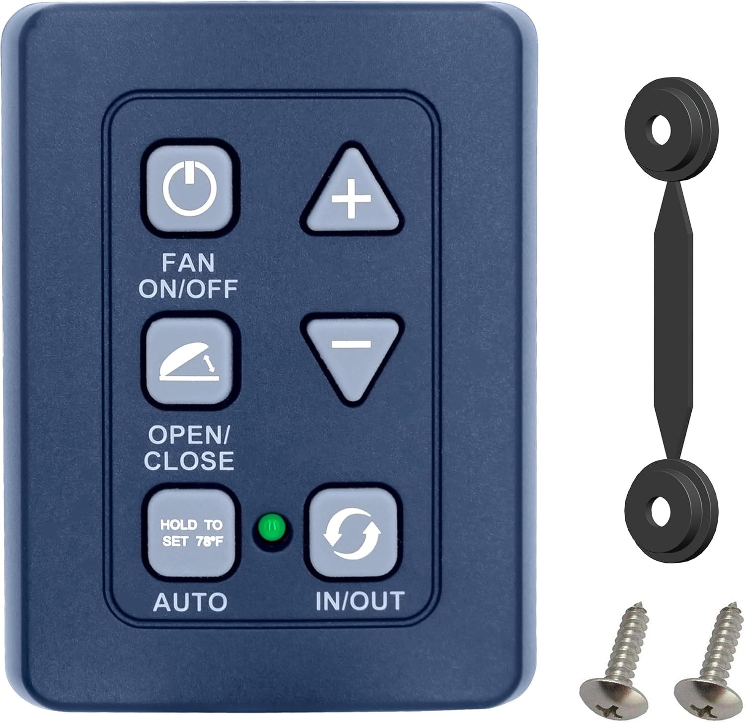 Replacement Wall Control Panel for MaxxAir MaxxFan Plus Deluxe 10-Speed Roof Vent 00A03601K,00A03651K,00A03600K,00A03650K,03601K,03651K,03600K,03650K