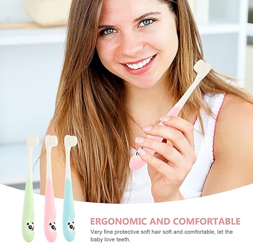 Miniatura 5 de Cepillo de dientes de viaje para niños, cepillo de dientes portátil para niños, cepillo de dientes manual para niños, cepillo de dientes manual,