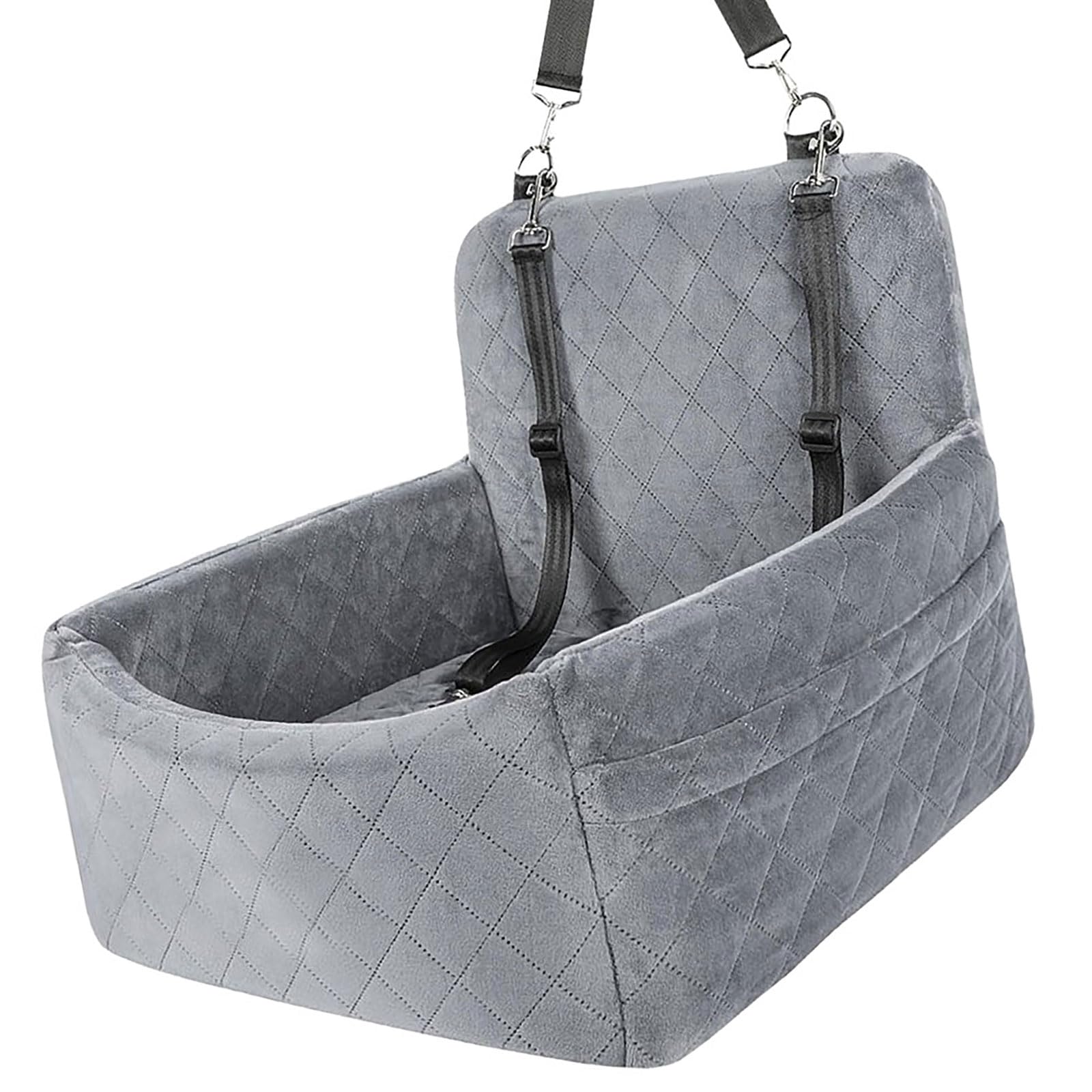 Easy Installation Pet for All Car Models Highlighting Eighty Nine Rear Agreement Quick Arrange Ventilated Fabric Dog Developed for Long Journey Comfort Highlighting Memory Spume Assist