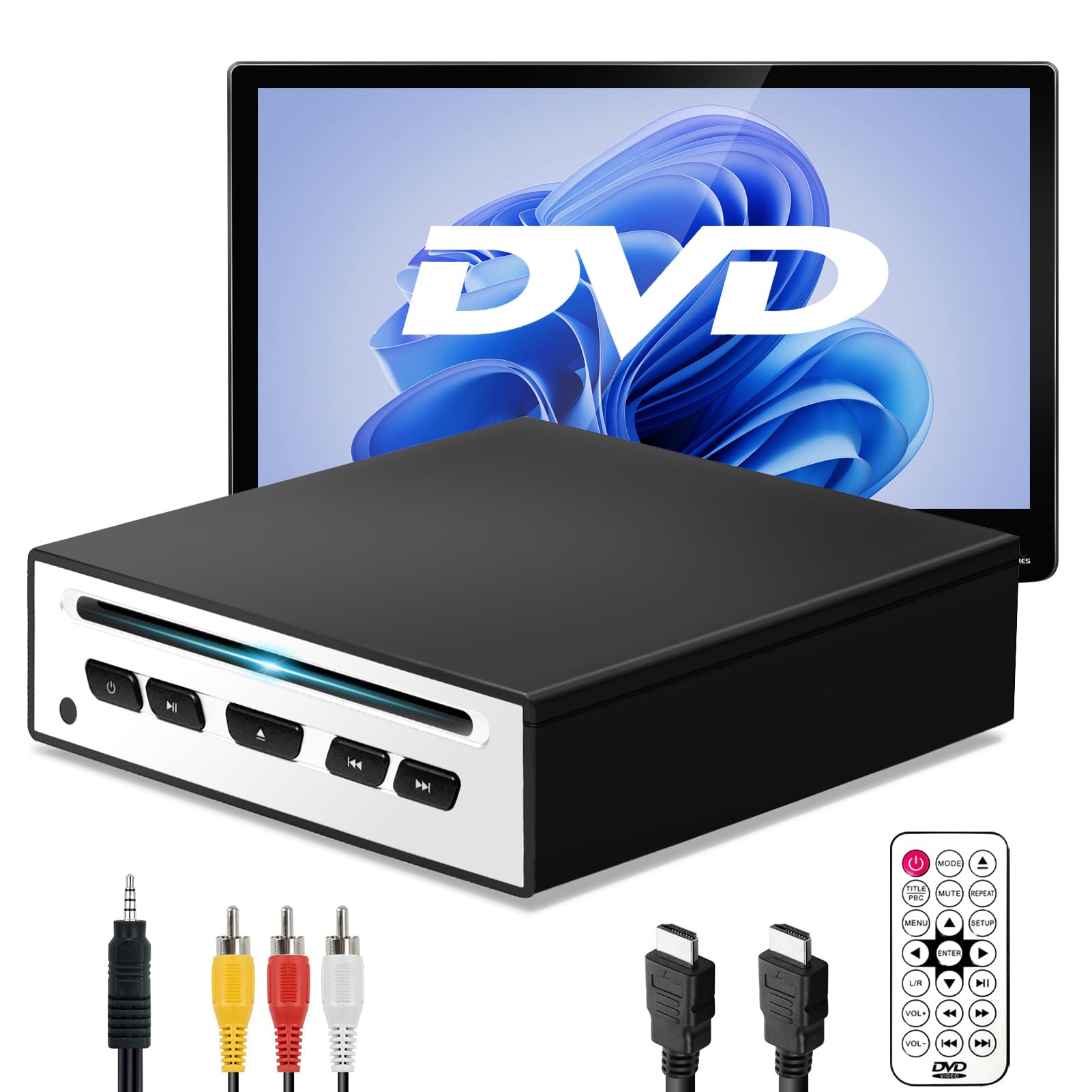Amazon.co.jp: PORMIDOAUTO 2025年最新型 車載DVDプレーヤー CD