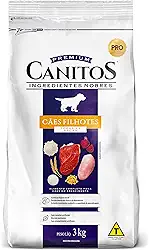 Ração Para Cães Filhotes Canitos Premium Todas as Raças 3Kg