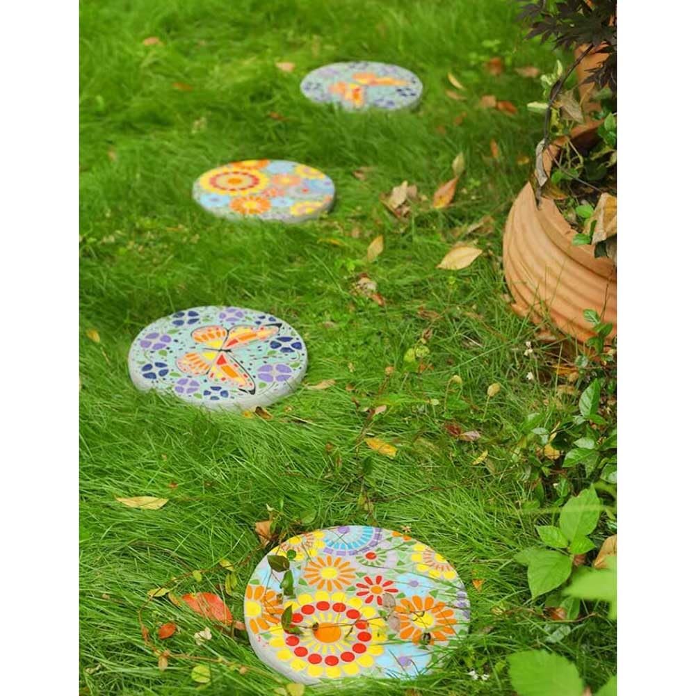 ヒロムネ　TRANSISTOR 9'6 STEPIN STONE Amazon.com: HSNCT Creative Mosaic Butterfly Stepping Stone