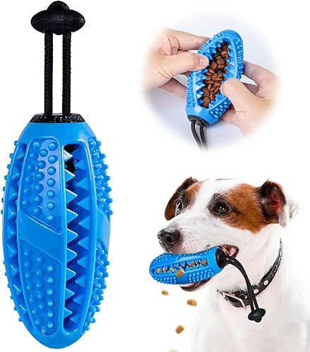 Jouet à mâcher pour Chien,Caoutchouc Robuste,Bleu - Jouet à Mordre,