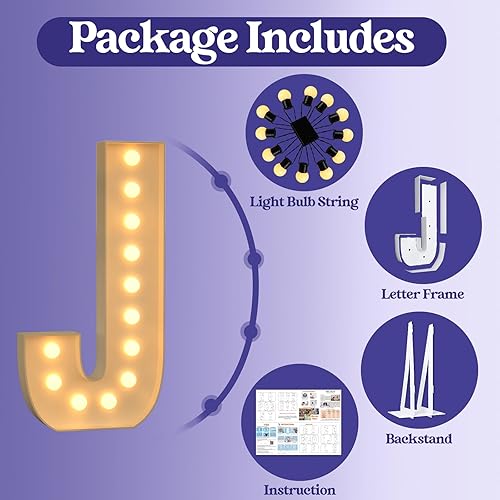 Miniatura 285 de Números iluminados grandes de 4 pies, números de marquesina 2 para decoraciones de cumpleaños de 21 para niños y niñas, números gigantes iluminados