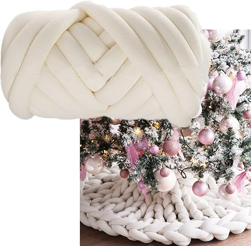 Miniatura 4 de Hilo grueso de lana merina, súper suave, lavable, súper voluminoso, para tejer brazos extremos, manta de sofá, cama, almohada, cama de mascotas y