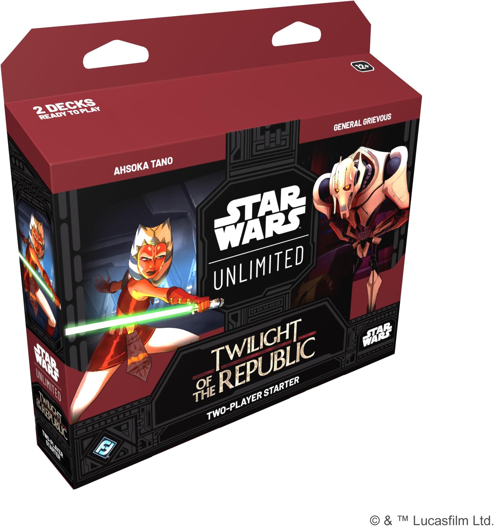 Star Wars: Unlimited TCG Twilight of The Republic Starter Set - Master The Clone Wars! Trading Card Game for Kids and Adults, Ages 12+, 2 Players, 20 Min Playtime