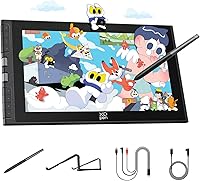 XP-Pen Artist 12 3rd 11.9" Drawing Tablet with Screen, X4 Pen 16K Pressure, Dual Dials & 8 Keys, AG Etched Glass, Portable for Artists on Windows/Mac/Android