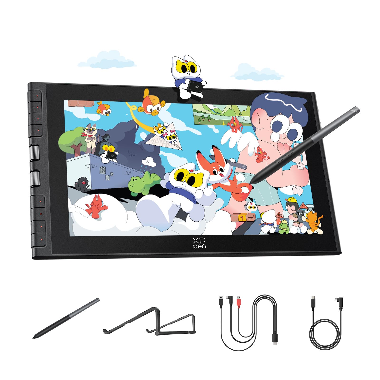 XP-Pen Artist12 美品 Amazon | XPPen 液タブ Artist 12セカンド 豪華版 Android対応 X3