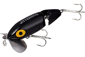 Arbogast Jitterbug Topwater Bass Fishing Lure with Realistic Swimming Action