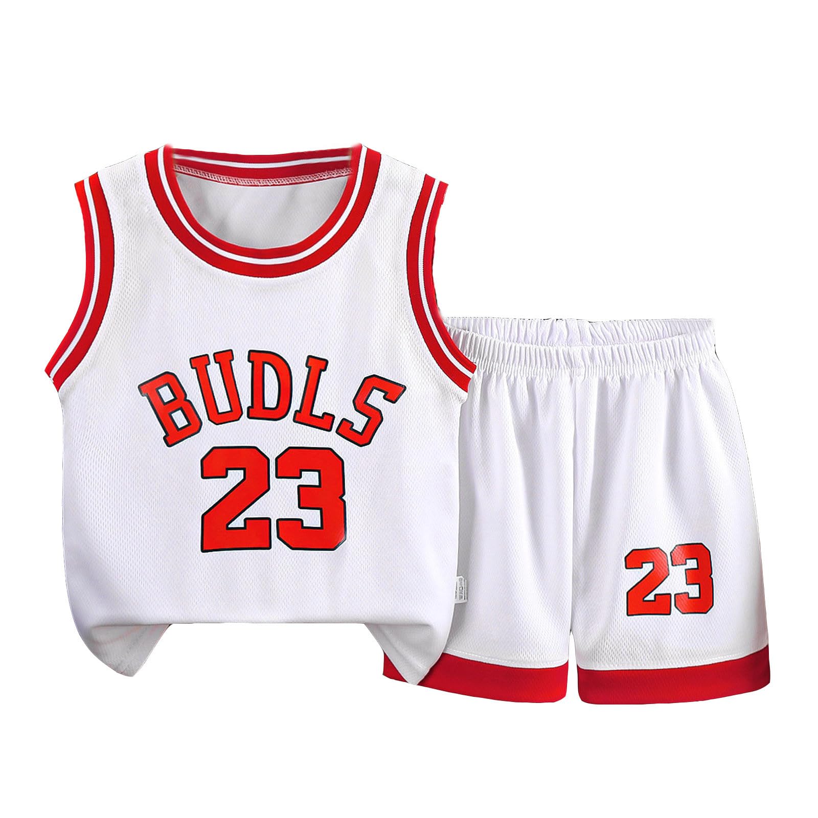 Lot De 2 Shorts De Sport Pour Garçon - Maille Respirante, Taille élastique - Pour Basket, Foot, Running