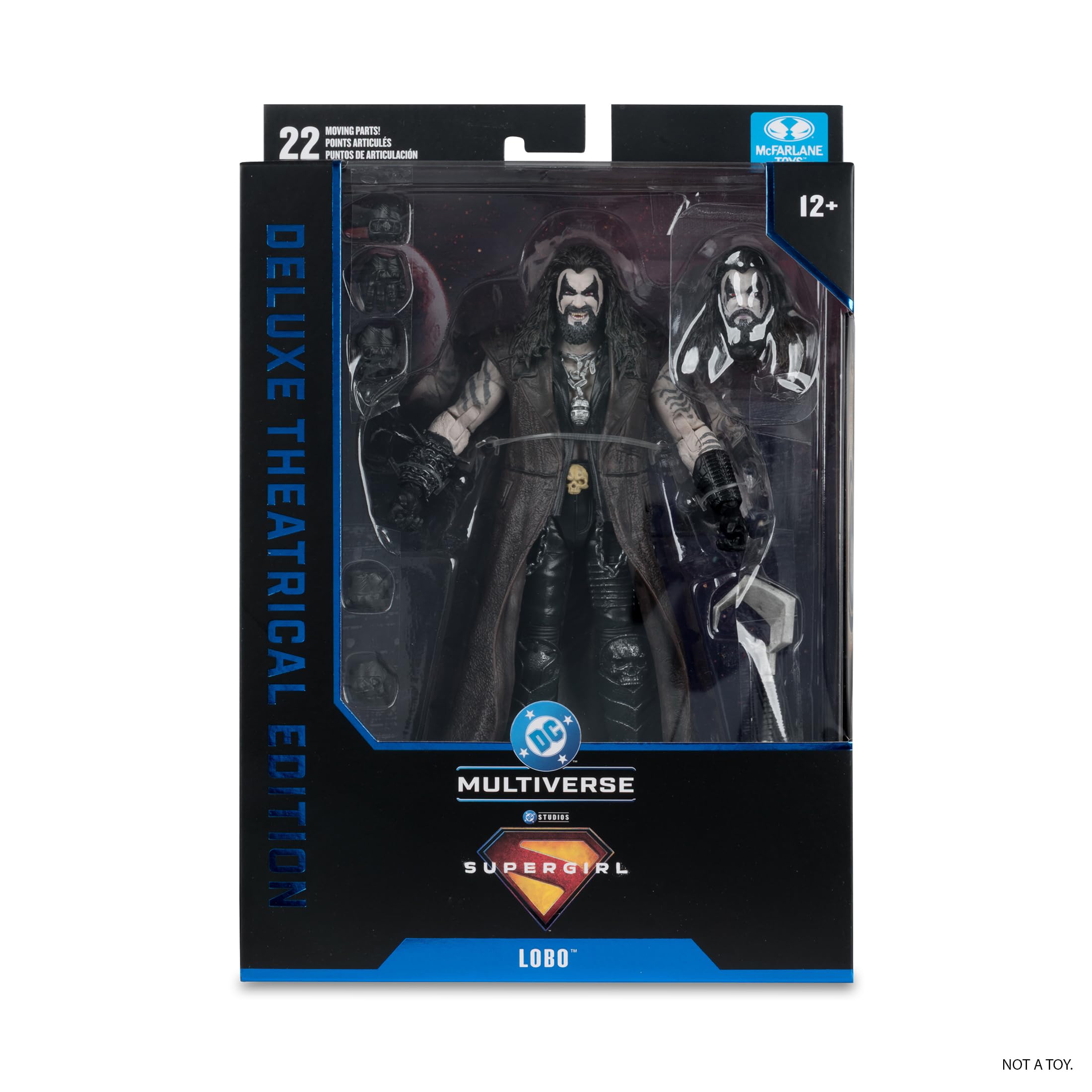 McFarlane -DC Multiverse Lobo (Supergirl Movie) 7 cali figurka akcji (Deluxe Theatrical Edition)