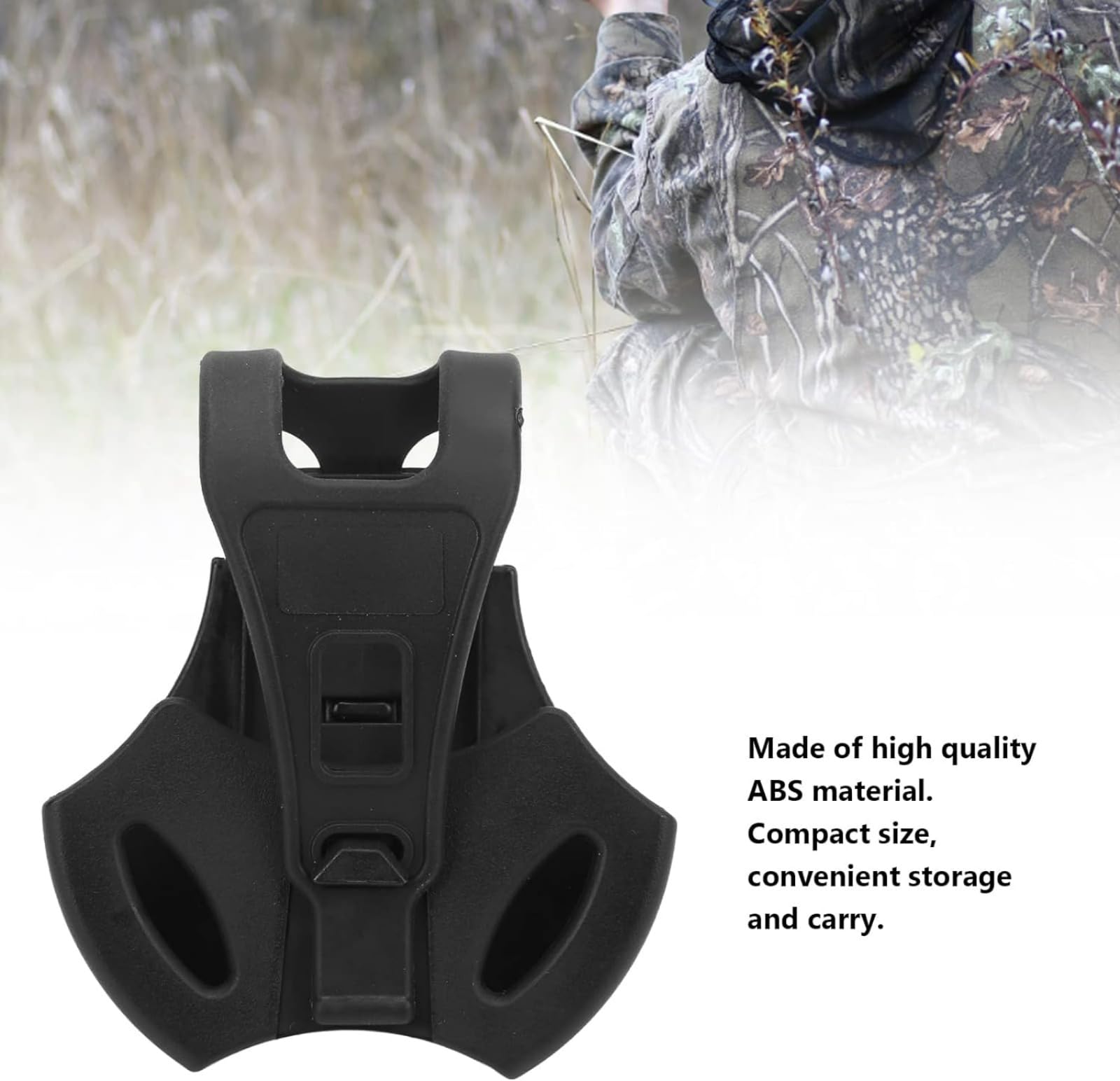 Funda para Esposas con Parte Superior Abierta, Funda táctica para Esposas,Clip para cinturón, Funda de grilletes de policía, Funda para Esposas, cinturón de,Funda táctica para Chaleco táctico