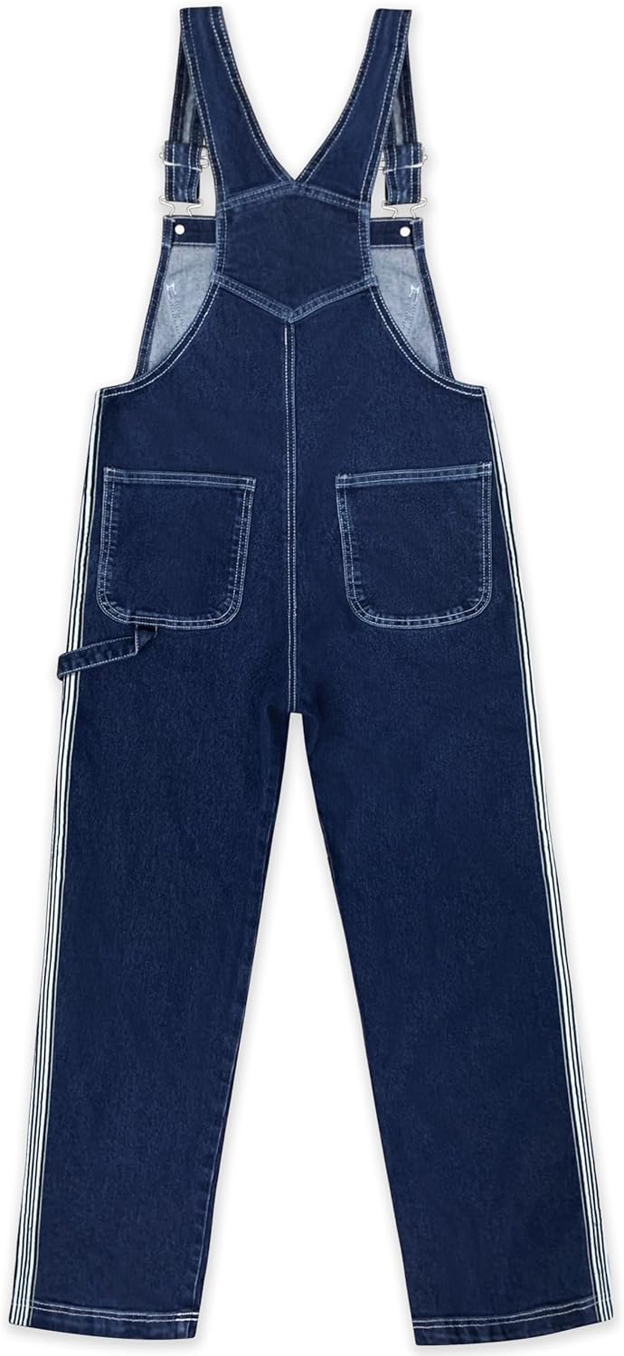 Hybrid & Company Womens Super Comfy Stretch Denim jumpsuit Pants Overalls - Image 4