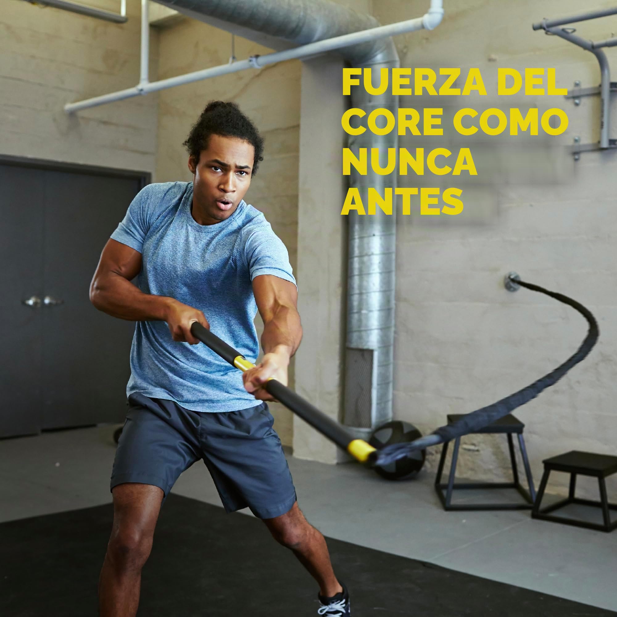 TRX Entrenamiento Sistema de Entrenamiento Rip, SOGA de Alta Resistencia, para un Intenso desafío con el Que trabajarás Todo el Cuerpo