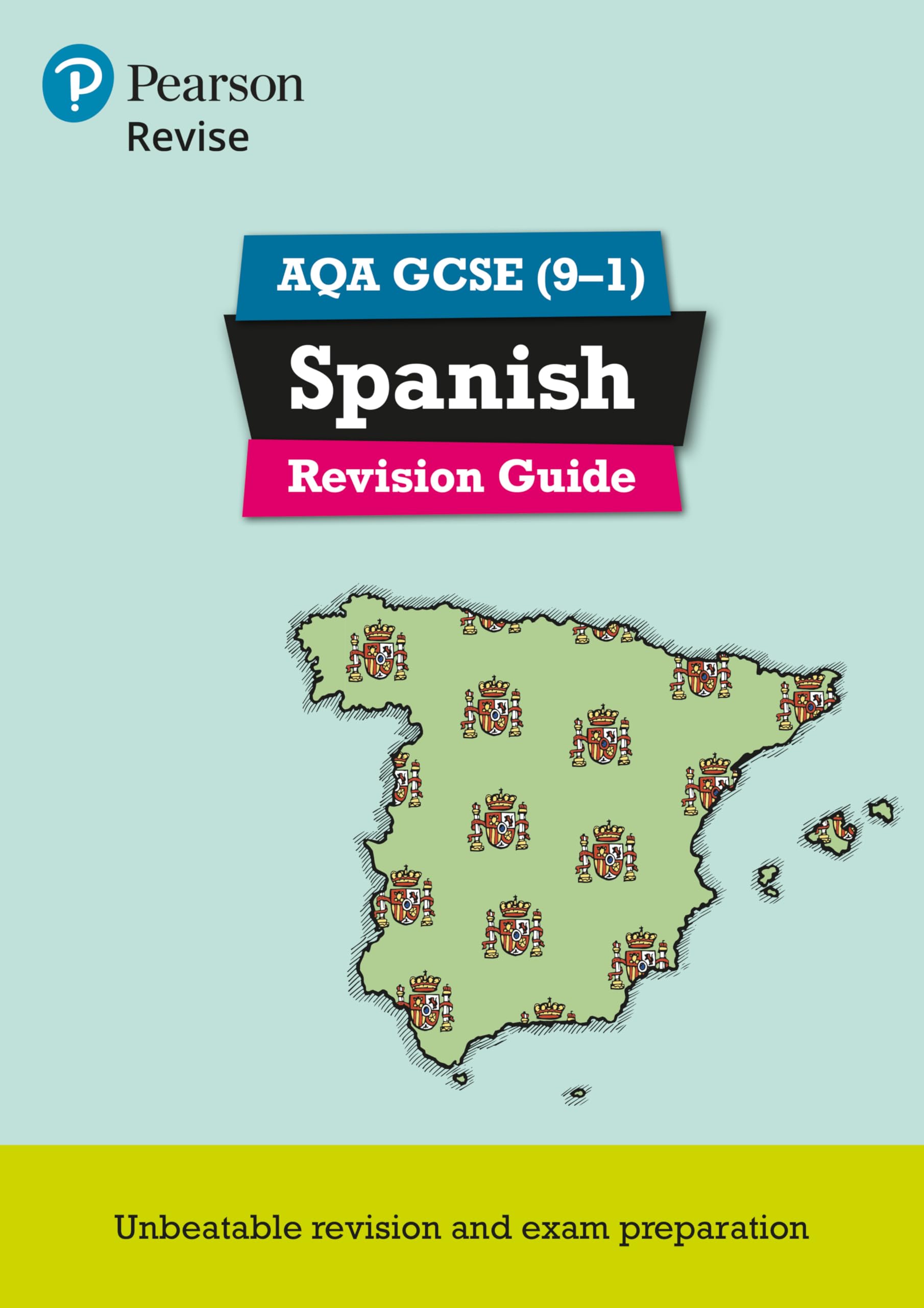 Pearson Education Revise AQA GCSE Spanish Revision Guide + Online Revision And Audio
