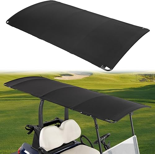KEMIMOTO Toldo de lona para carrito de golf, techo extendido de 85 pulgadas, soportes de montaje incluidos, compatible con Club Car Precedent Onward