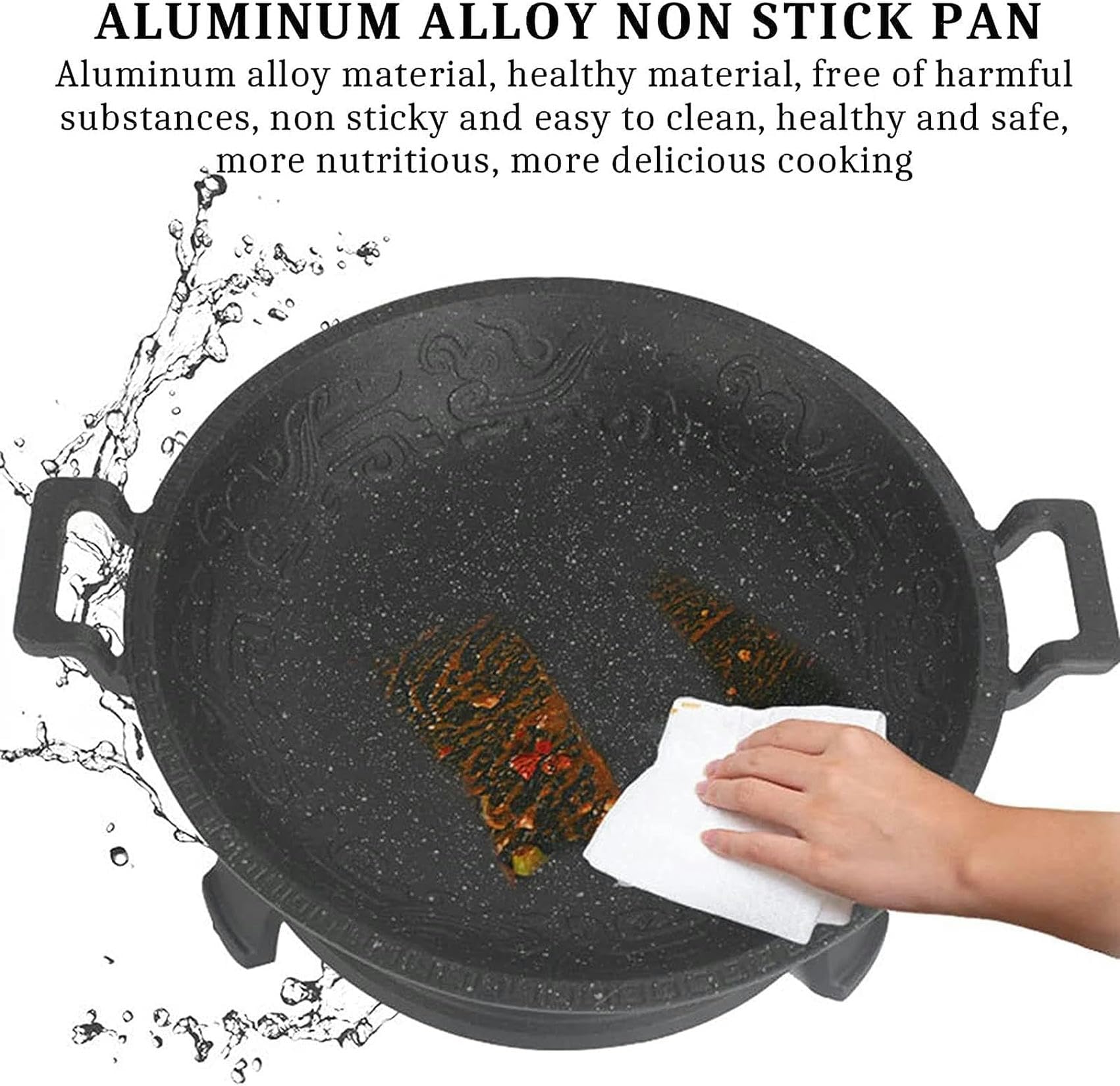Juego de platos antiadherentes, bandejas calentadoras de alimentos de aluminio con soportes para combustible, juego de buffet fácil de limpiar para catering y fiestas de banquetes, tamaños