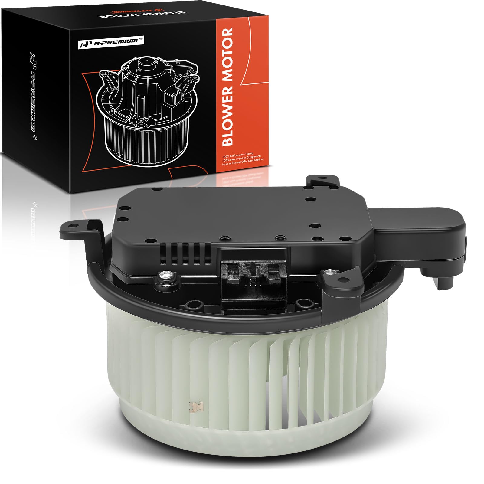 A-Premium Front HVAC Blower Heater Motor with Fan Cage Compatible with Ram 1500 2019-2023, 1500 Classic 2023, 2500/3500/4500/5500 2019-2022 & Jeep