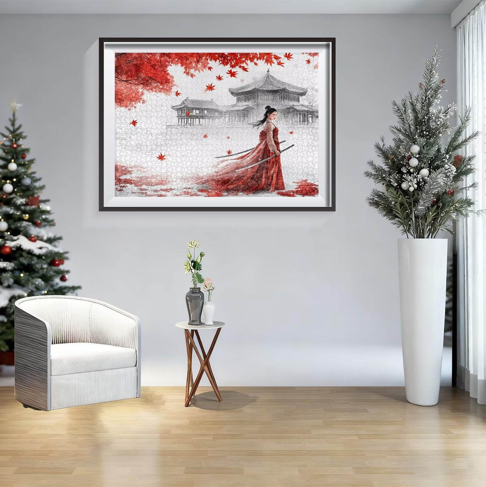Puzzle 4000 Pièces Japon, Puzzle 4000 Pièces Adultes et Enfants, Puzzles Bois avec Une Boîte d'emballage Exquise, Jeu Éducatif Puzzles Fille, Noël Decoration Maison, Cadeau Femme, Cadeau Homme H-3214