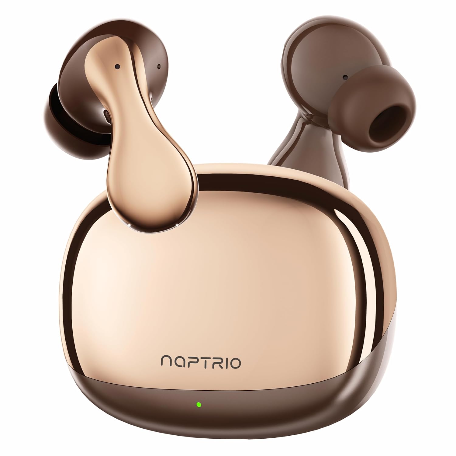NAPTRIO Wireless Earbuds, Bluetooth 5.x in-Ear Headphones with Premium Sound, [Gold Brown], Ergonomic Design, Long Battery... - Review, Price and Buying Guide