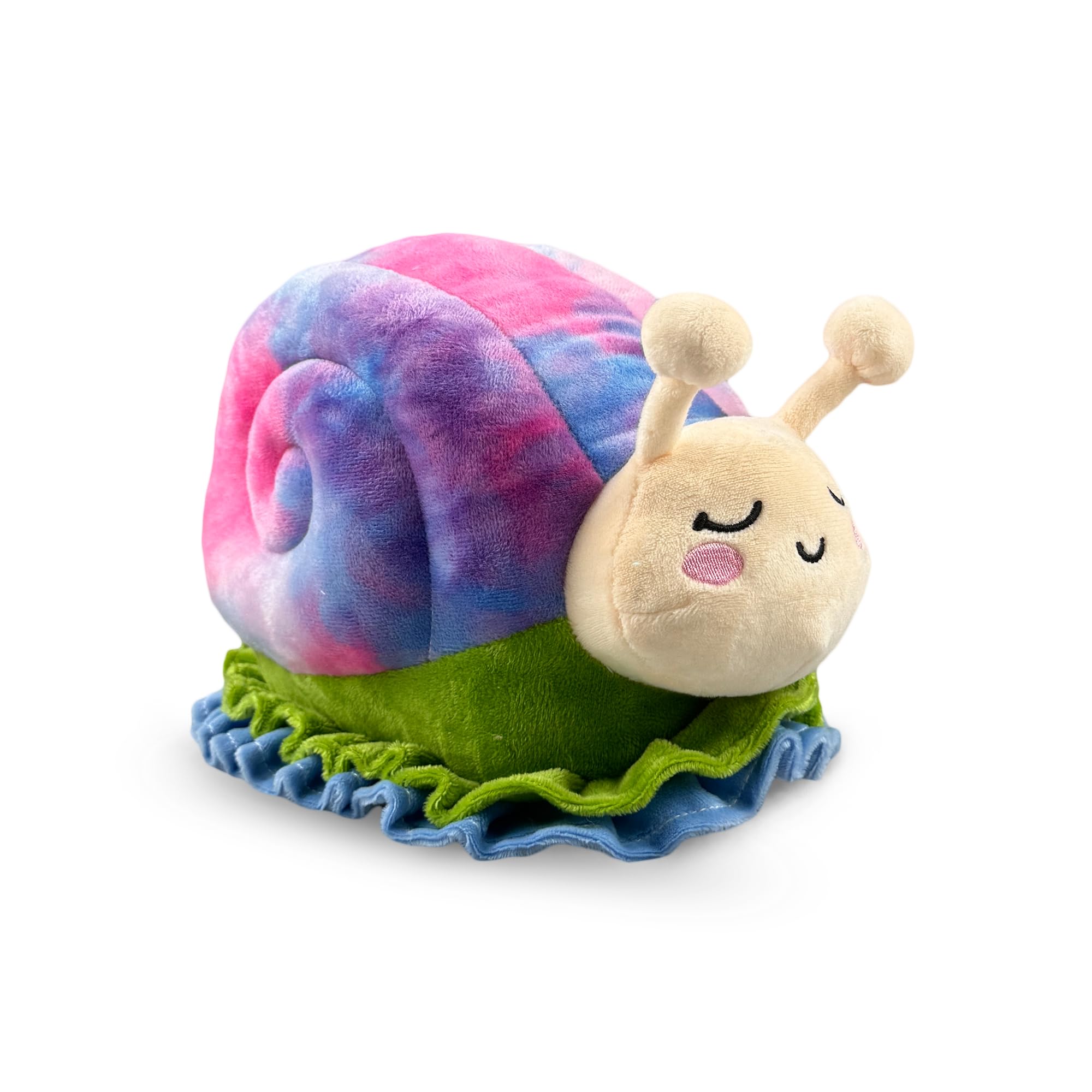 NANDOG My BFF Cargot The Snail Plush Dog Toy Dream Collection Soft Squeaky Pet-Only Toys for Dogs Cats