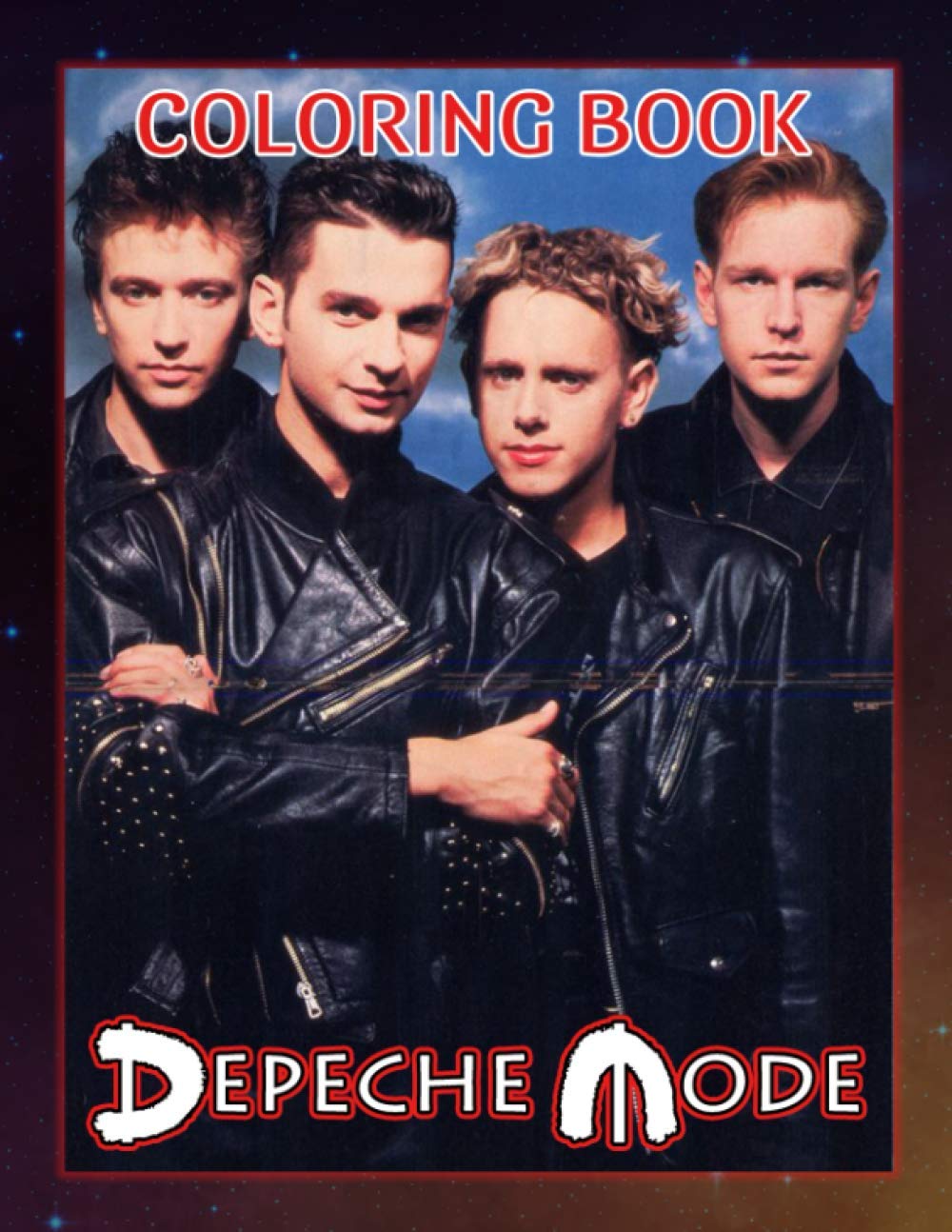 Depeche Mode Coloring Book: Amazing Coloring Books For Adult Color To Relax
