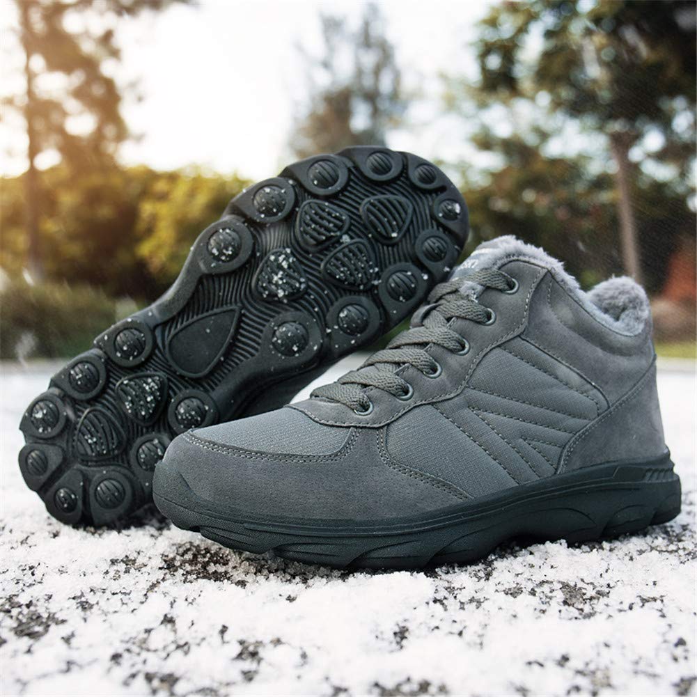 TORISKY Stivali Invernali Uomo Donna Scarpe Cotone Outdoor Impermeabili Trekking Caldo Piatto Caviglia Stivaletti Neve