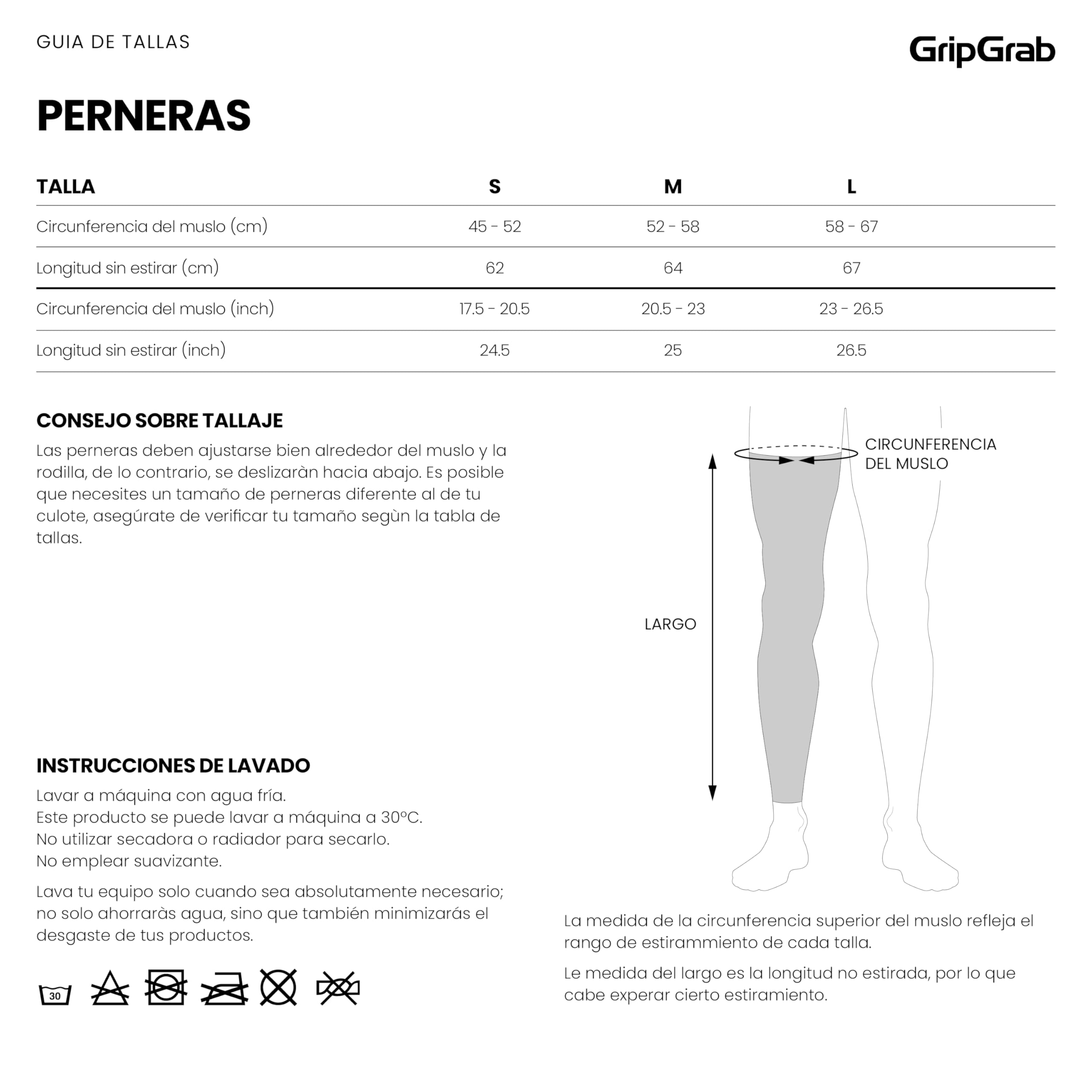 GripGrab Perneras Ciclismo Hombre Classic Perneras Termicas Felpa Invierno Antideslizantes Bicicleta Perneras MTB Carretera