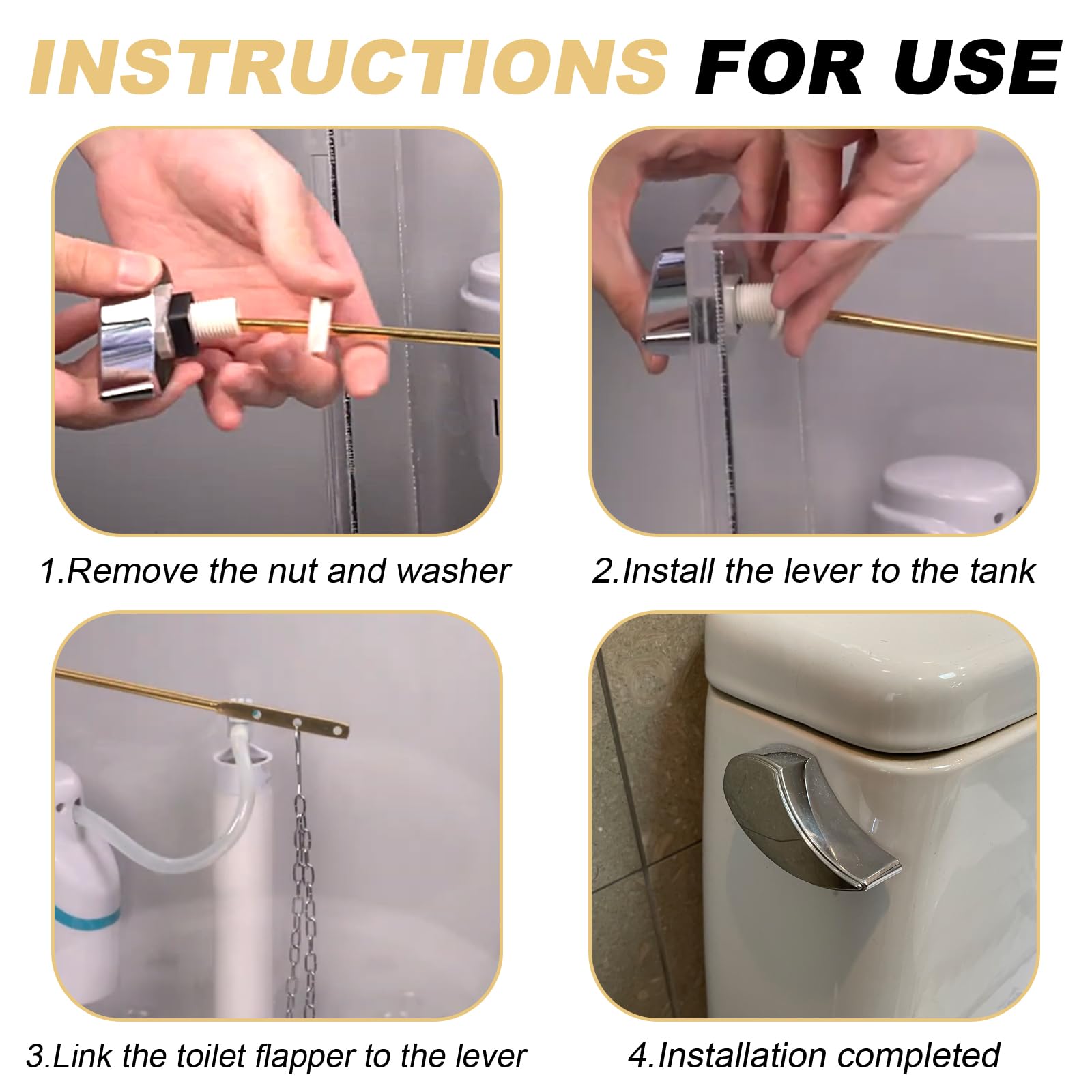 TOTO  6700 LEDBarz TOTO Toilet Handle Replacement Parts, Toilet Tank
