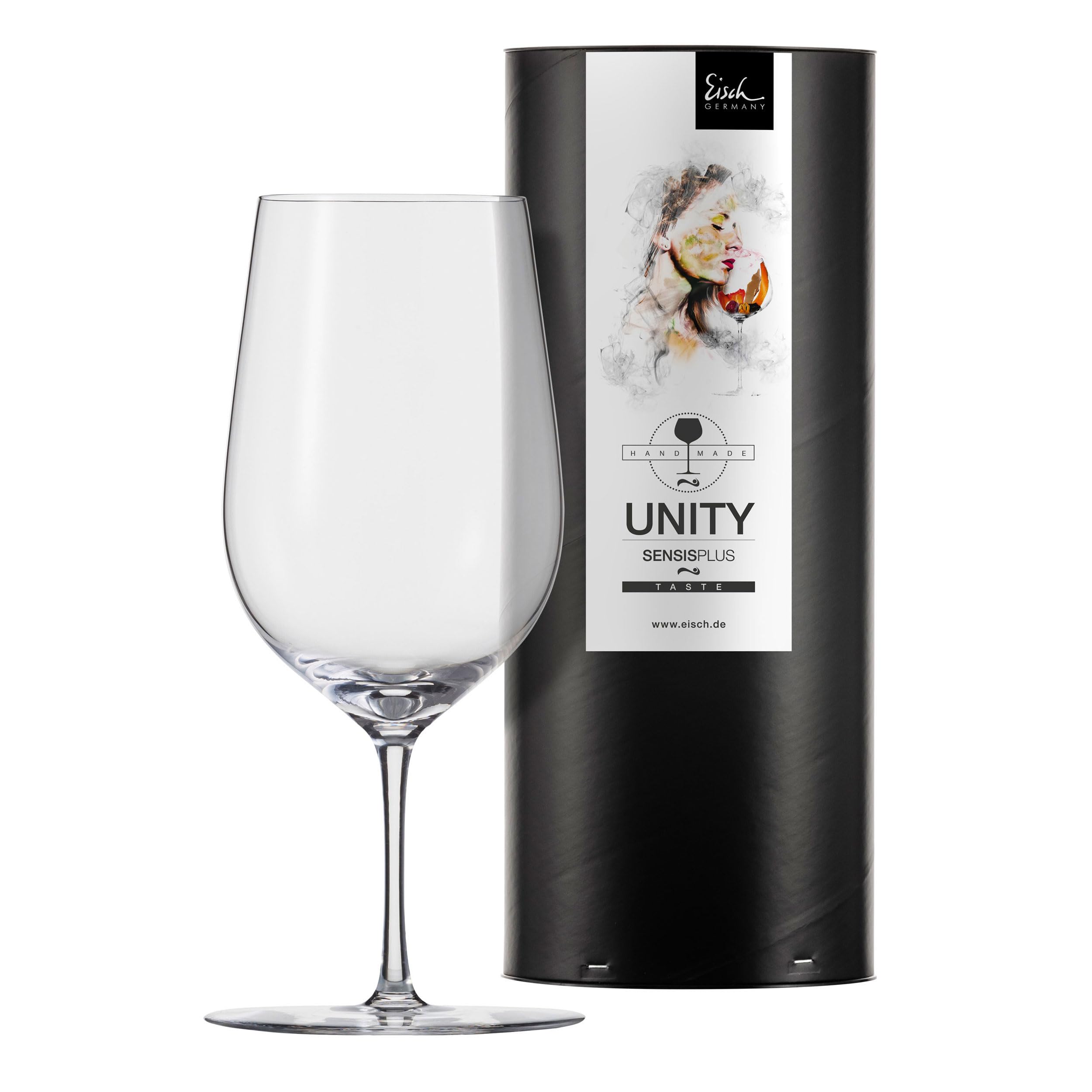 Mineralwasser 522/160 in Geschenkröhre UNITY SENSIS PLUS Eisch Glas