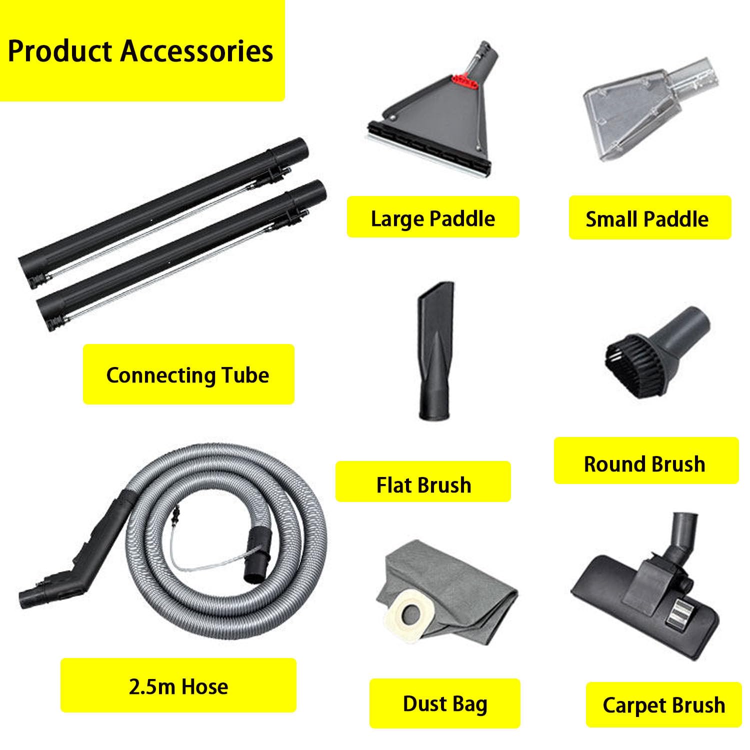 MáQuina Champú para Alfombras 1400w Vertical Y Manual, Limpiador Profundo para Escaleras, Moquetas, TapiceríAs E Interiores De VehíCulos, con Gran SuccióN