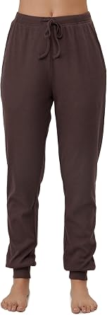 Gottex Beach Life Sandy Days Loungewear Bottoms- Elastic Drawstring Waist, Jogger Style, Mid-Rise, Tops Sold Separately