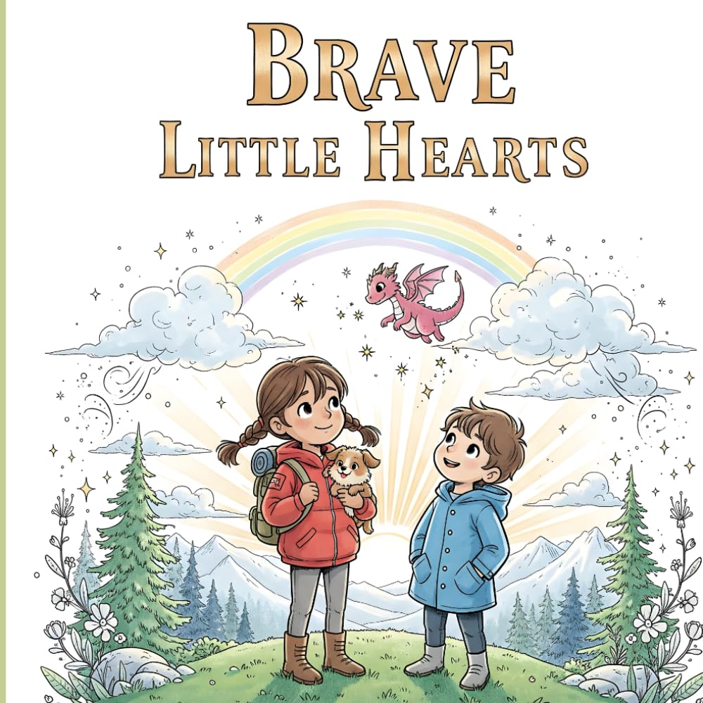 Brave Little Hearts: 3 Inspiring Stories of Courage and Confidence for Kids Ages 4-8