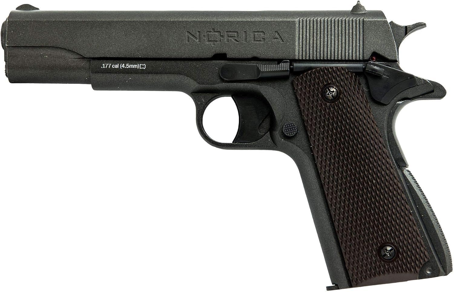 Pack Pistola de Aire comprimido CO2 Norica N.A.C 1911 Calibre 4.5 <3,5J [maletin | balines Match/bb's]