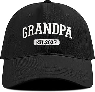 Pregnancy Announcement Gift for Family, Dad Mom Aunt Uncle Grandpa and Grandma Baseball Hat for Mother Father Day Birthday