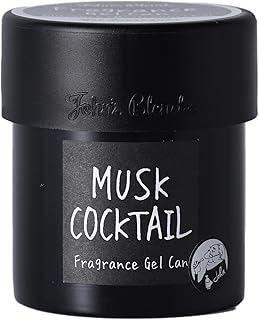 ジョンズブレンド 車 芳香剤 ムスクカクテル フレグランスジェルカン 約4週間分 置き型 車用芳香剤 ルームフレグランス 誕生日プレゼント