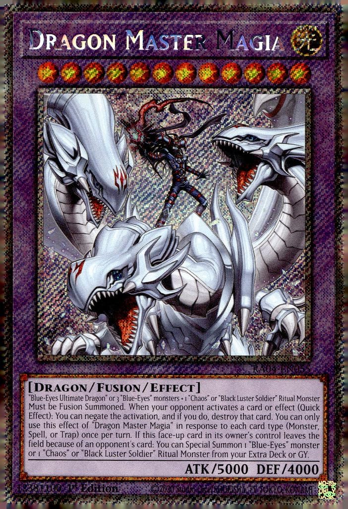 magia yugioh card Let's talk about Dragon Master Magia in Blue Eyes. : r/yugioh