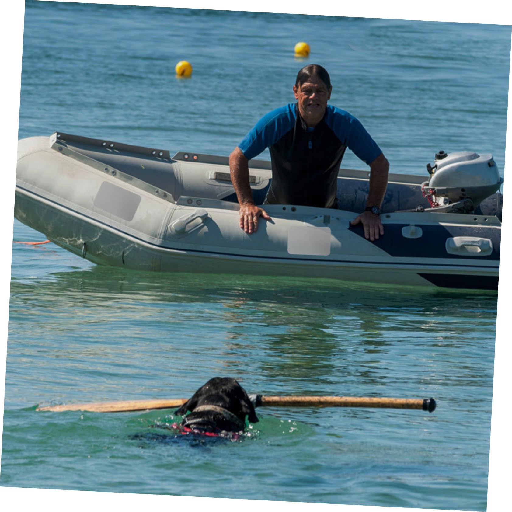 HANABASS Subvention für die Reparatur von Kajaks reparaturflicken reparaturkleber Reparaturband aufblasbares Kajak PVC-Reparaturpflaster Patch reparieren Umweltschutz-PVC Light Grey
