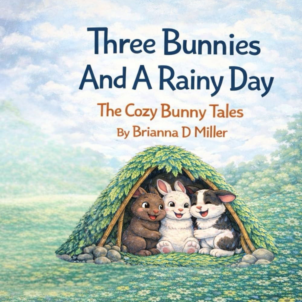 Three Bunnies And A Rainy Day: The Cozy Bunny Tales