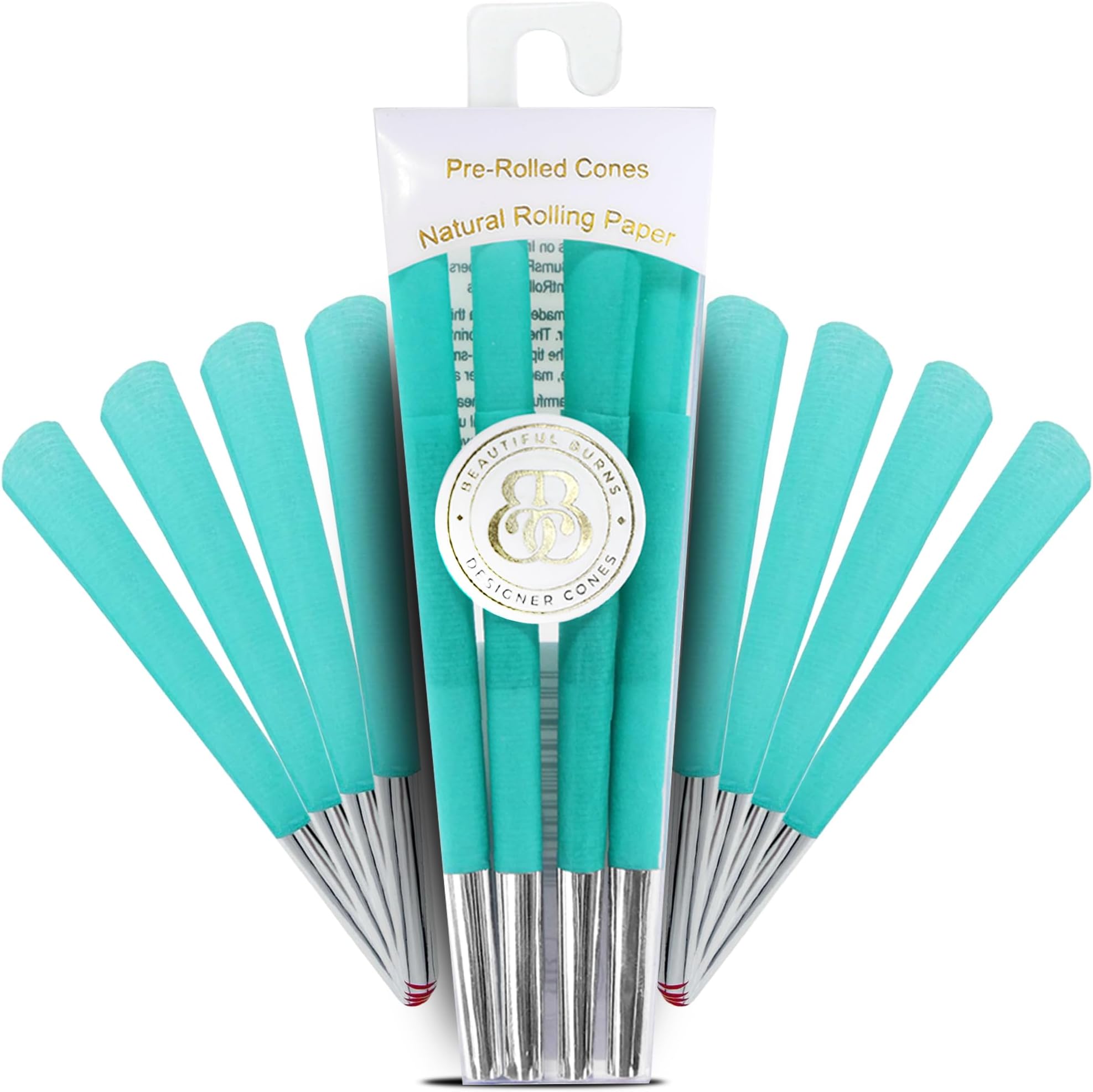 Beautiful Burns, Breakfast at Tiffany's Pre-Rolled Cones - 8 Pack of Pre Roll Cone Shells