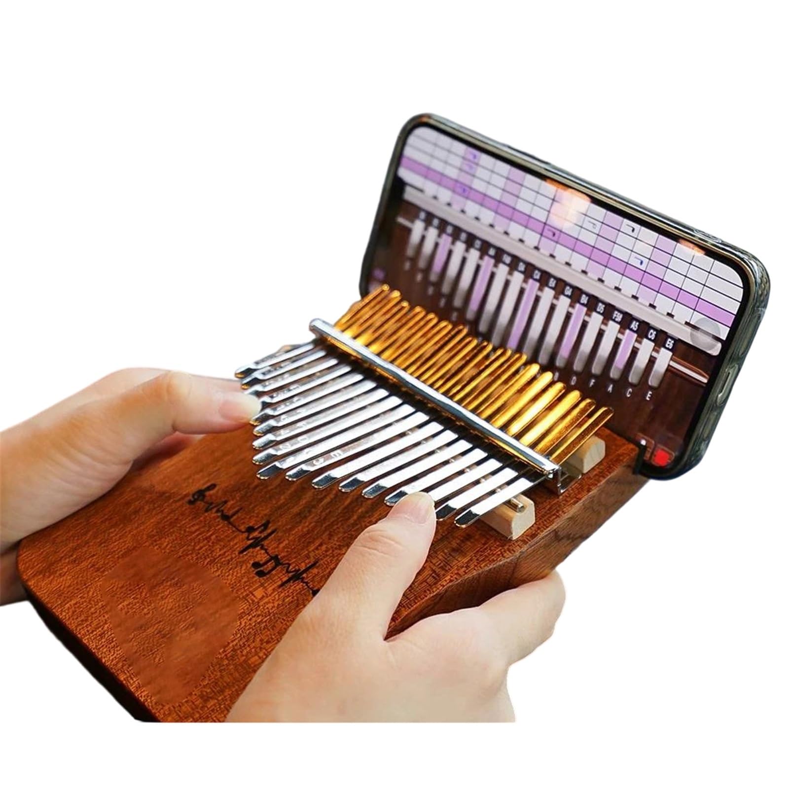 Kalimba portátil Kalimba Con Apoyo | Esta kalimba hace que aprender sea divertido